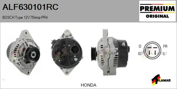 Alternator (ALF630101RC)