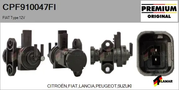 Pressure Converter, exhaust control (CPF910047FI)