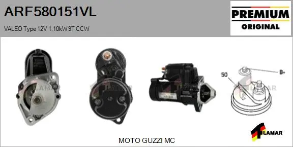 Starter (ARF580151VL)