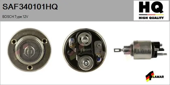 Solenoid Switch, starter (SAF340101HQ)