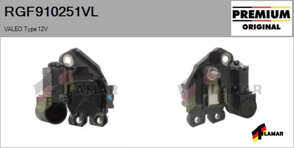 Alternator Regulator (RGF910251VL)