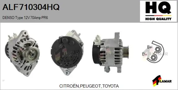 Alternator (ALF710304HQ)