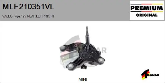 Wiper Motor (MLF210351VL)