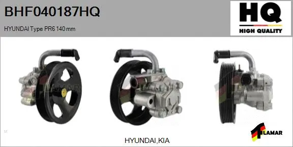 Hydraulic Pump, steering (BHF040187HQ)