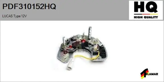 Rectifier, alternator (PDF310152HQ)