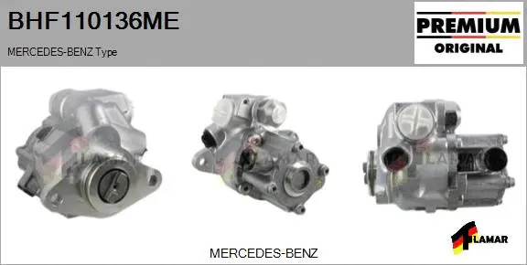 Hydraulic Pump, steering (BHF110136ME)