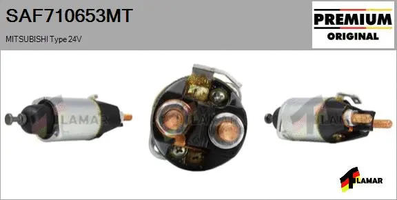 Solenoid Switch, starter (SAF710653MT)