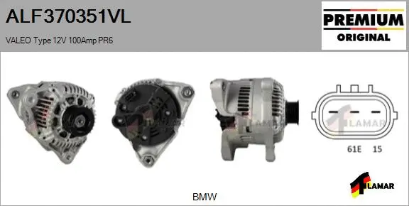 Alternator (ALF370351VL)