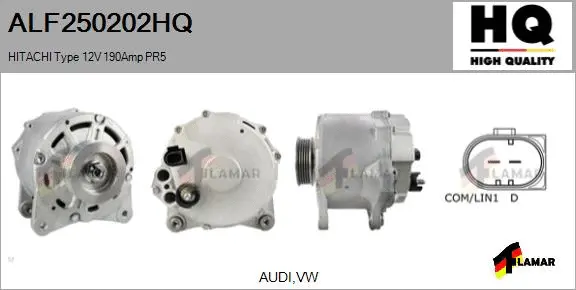 Alternator (ALF250202HQ)