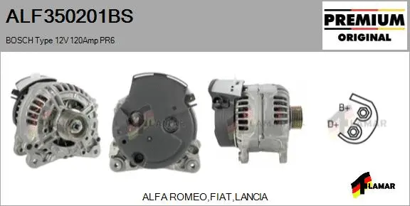 Alternator (ALF350201BS)