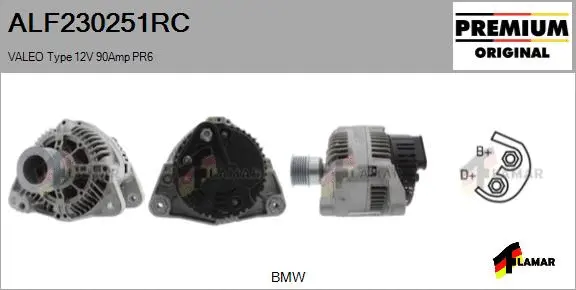 Alternator (ALF230251RC)