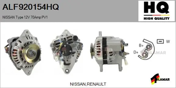 Alternator (ALF920154HQ)