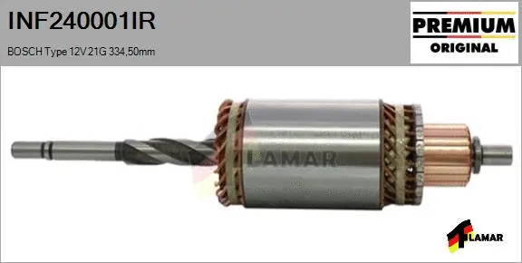 Armature, starter (INF240001IR)