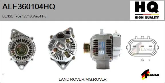 Alternator (ALF360104HQ)