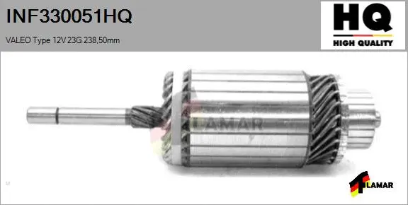 Armature, starter (INF330051HQ)