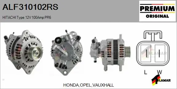 Alternator (ALF310102RS)