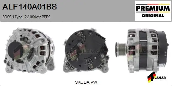 Alternator (ALF140A01BS)