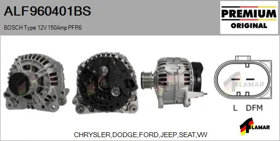 Alternator (ALF960401BS)