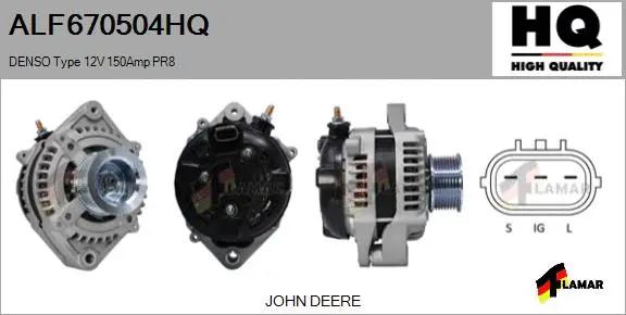 Alternator (ALF670504HQ)