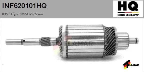 Armature, starter (INF620101HQ)