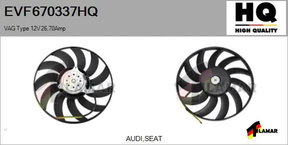 Fan, engine cooling (EVF670337HQ)