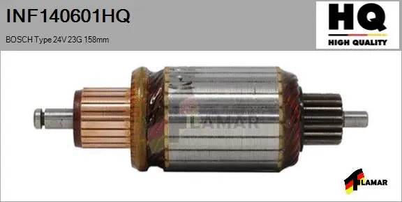 Armature, starter (INF140601HQ)