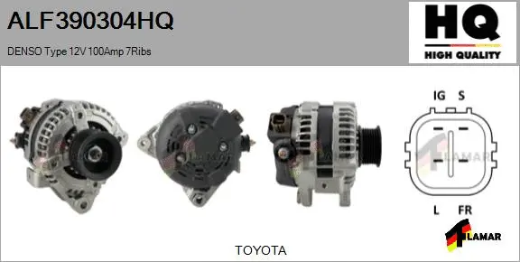 Alternator (ALF390304HQ)