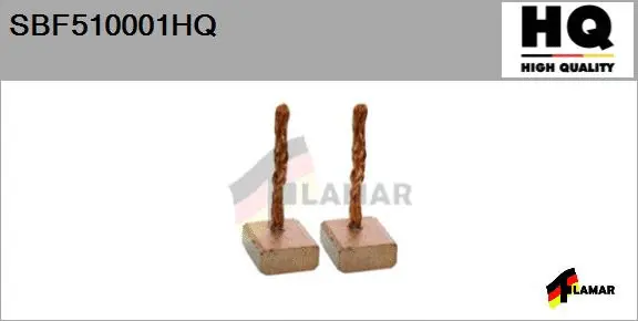 Carbon Brush, starter (SBF510001HQ)