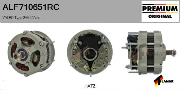 Alternator (ALF710651RC)