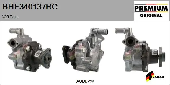 Hydraulic Pump, steering (BHF340137RC)