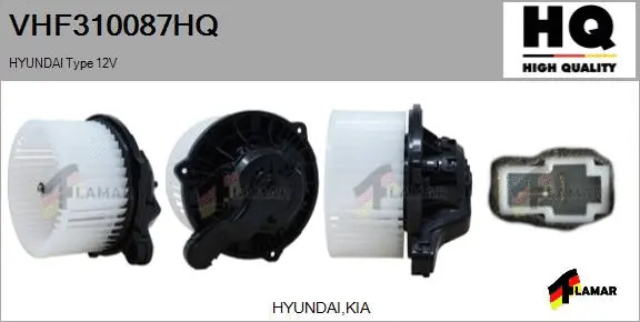 Interior Blower (VHF310087HQ)