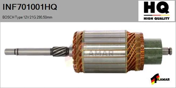 Armature, starter (INF701001HQ)