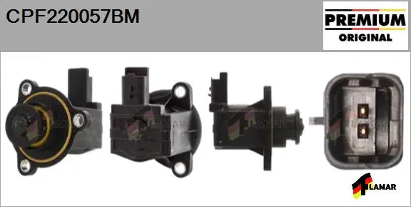 Recirculating Air Valve, charger (CPF220057BM)