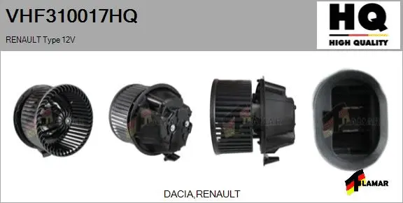 Interior Blower (VHF310017HQ)