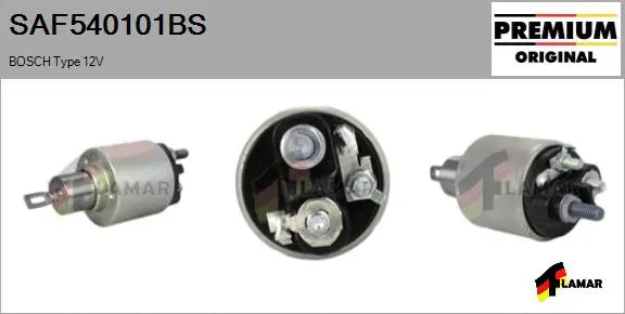 Solenoid Switch, starter (SAF540101BS)