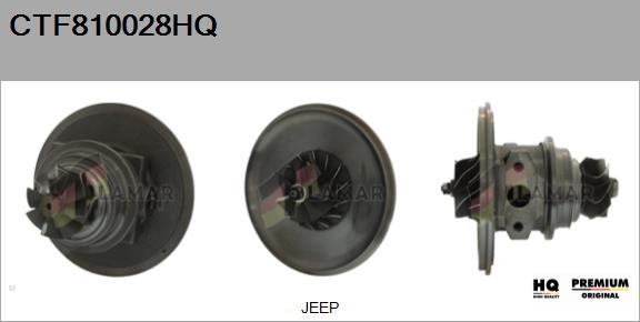 Core assembly, turbocharger (CTF810028HQ)