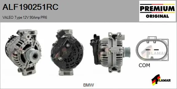 Alternator (ALF190251RC)