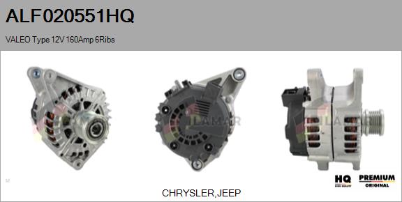 Alternator (ALF020551HQ)