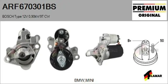 Starter (ARF670301BS)