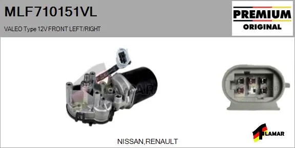 Wiper Motor (MLF710151VL)
