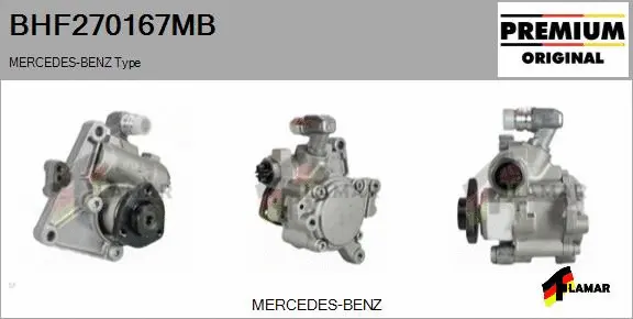 Hydraulic Pump, steering (BHF270167MB)