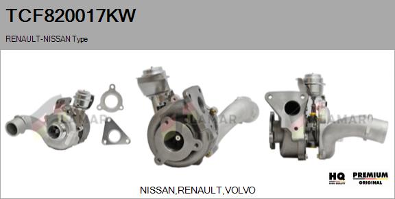 Charger, charging (supercharged/turbocharged) (TCF820017KW)