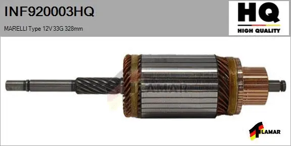 Armature, starter (INF920003HQ)