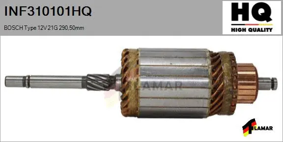 Armature, starter (INF310101HQ)