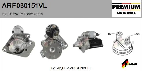 Starter (ARF030151VL)