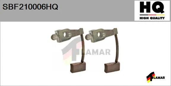 Carbon Brush, starter (SBF210006HQ)