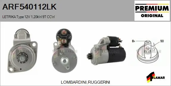 Starter (ARF540112LK)