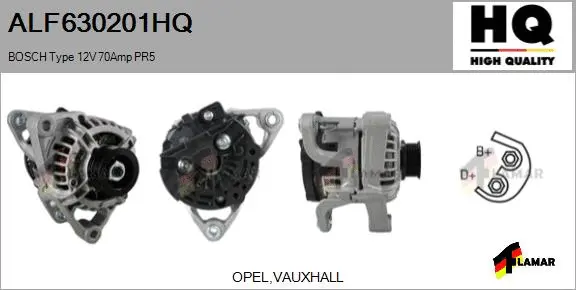 Alternator (ALF630201HQ)