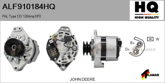 Alternator (ALF910184HQ)