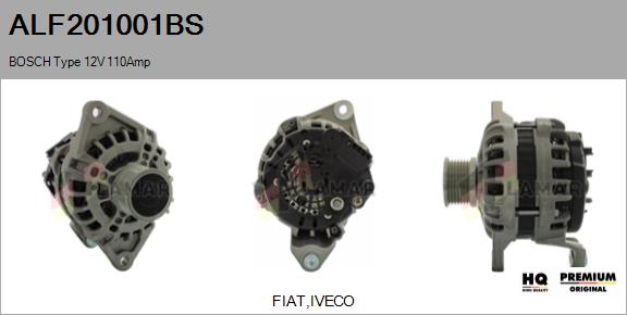 Alternator (ALF201001BS)